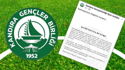 Kandıra GB Belediyespor, Derincespor maçı öncesinde yaşanan olaylarla ilgili açıklama