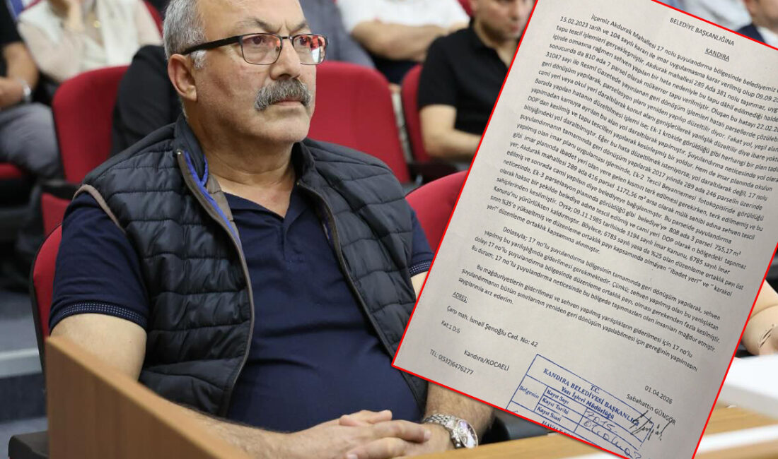 Kandıra Belediye Meclisi’nde kırsal mahalle tespiti görüşmelerinde muhalefet şerhi dikkat