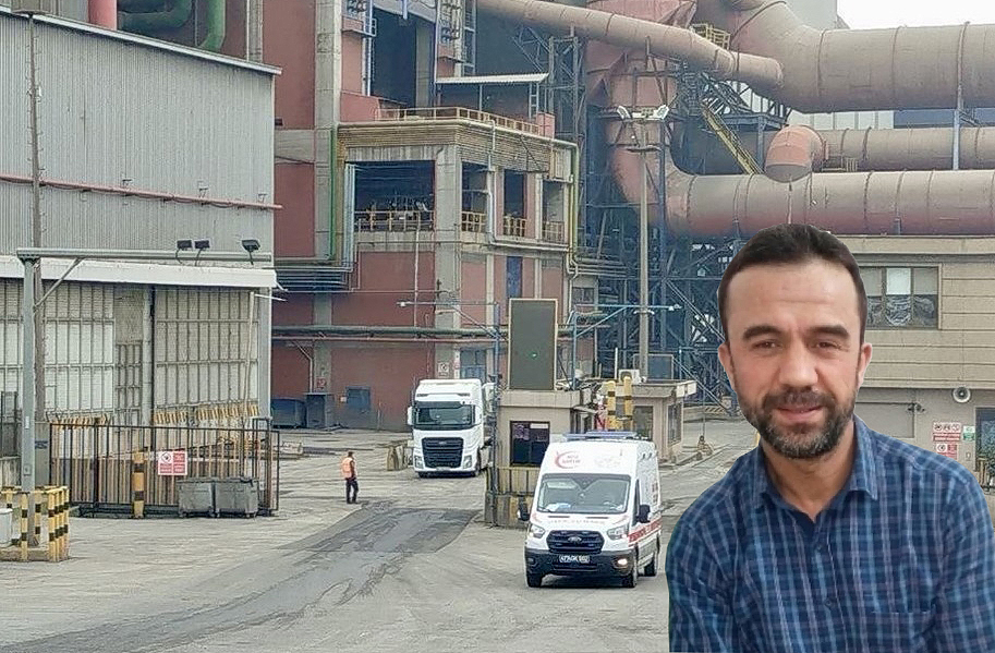 Kocaeli’nin Dilovası ilçesinde faaliyet gösteren bir demir-çelik fabrikasında meydana gelen