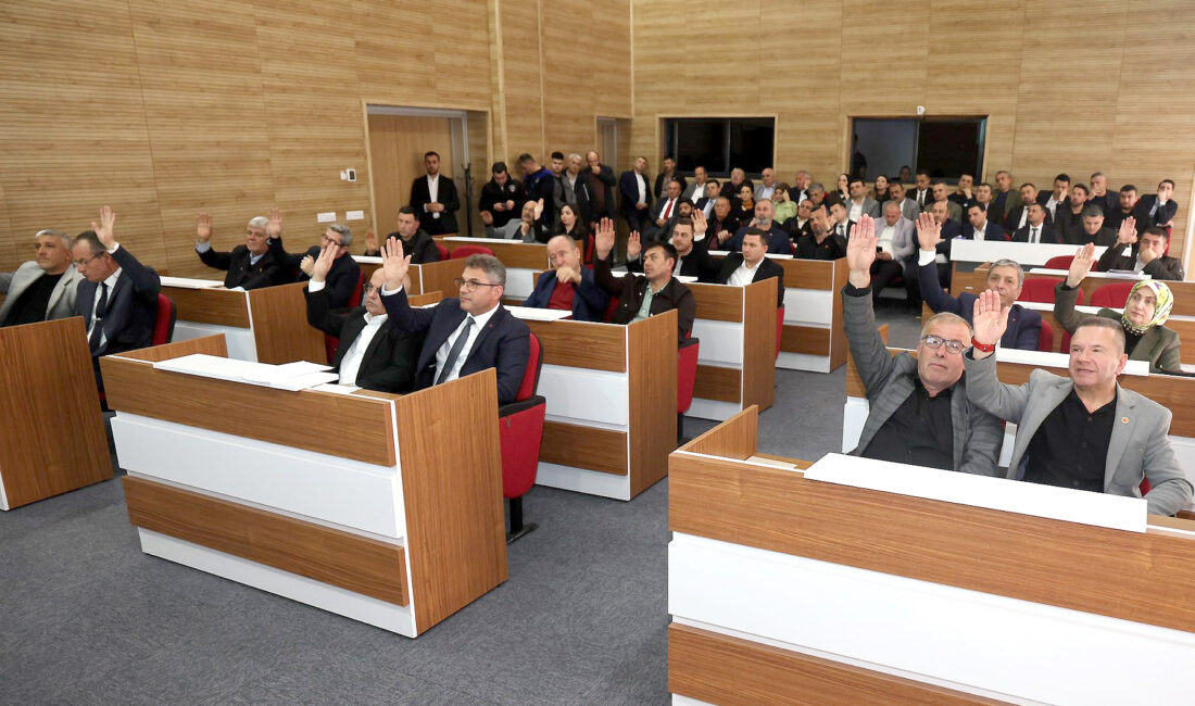 Kandıra Belediye Meclisi’nin Nisan ayı toplantısında 14 gündem maddesi görüşülerek