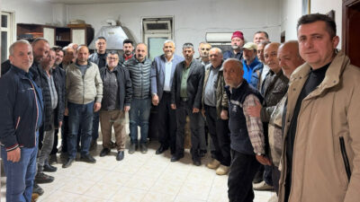 Anahtar Parti Kandıra İlçe Başkanı Hakan Akbaş ve yönetimi, ilçe