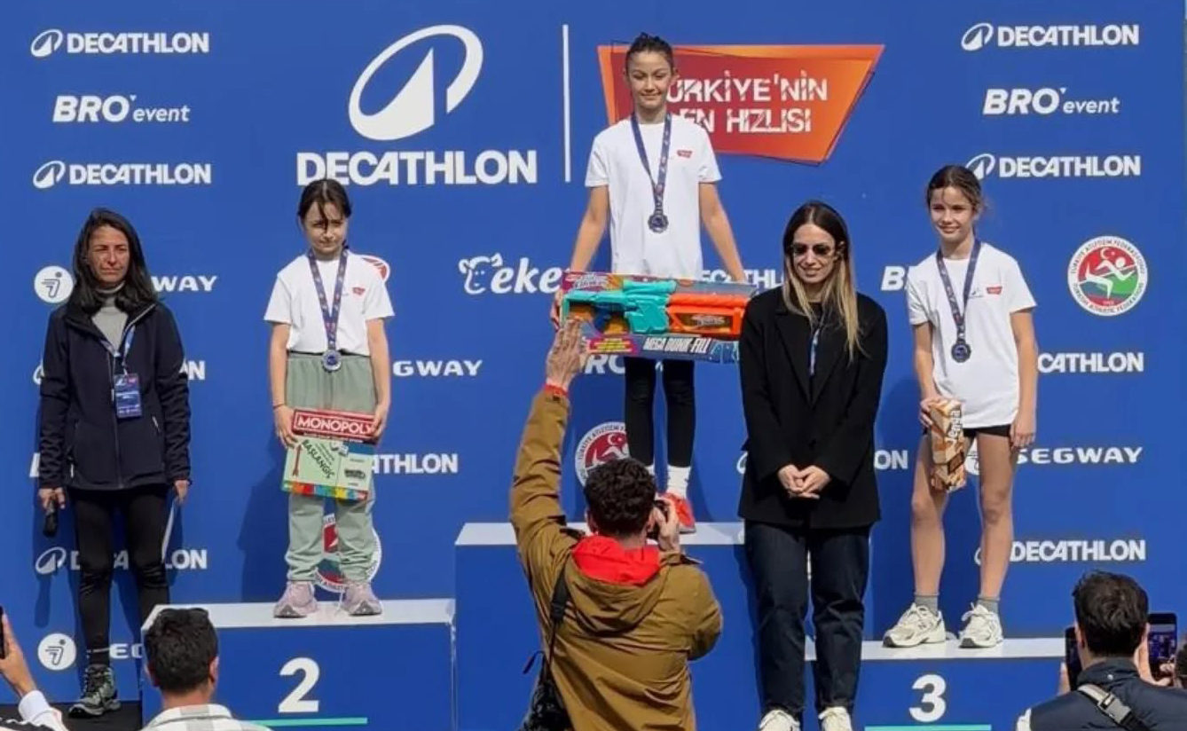 Kandıralı öğrenci Liva Can, “Türkiye’nin En Hızlısı” Marmara Bölge Elemeleri’nde