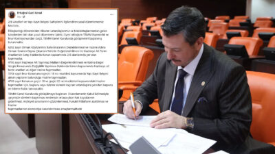 2/B arazileri ve yapı kayıt belgesi sahiplerini ilgilendiren düzenleme TBMM