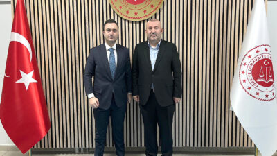 Kandıra Cumhuriyet Başsavcısı Muhammet Sefa Çetin, Ünal Cankurt’u makamında ağırladı.