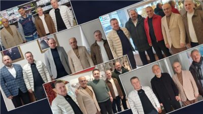 AK Parti Kandıra İlçe Teşkilatı, istişare ziyaretleri kapsamında teşkilatın önemli