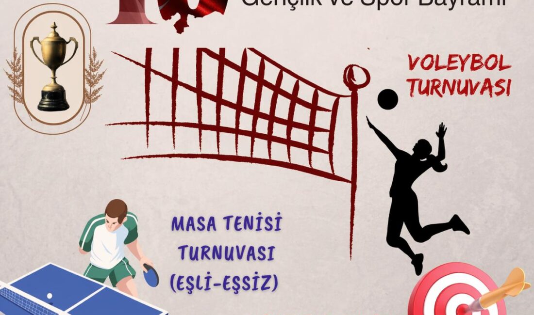 Kandıra Gençlik ve Spor İlçe Müdürlüğü, 19 Mayıs kapsamında voleybol,