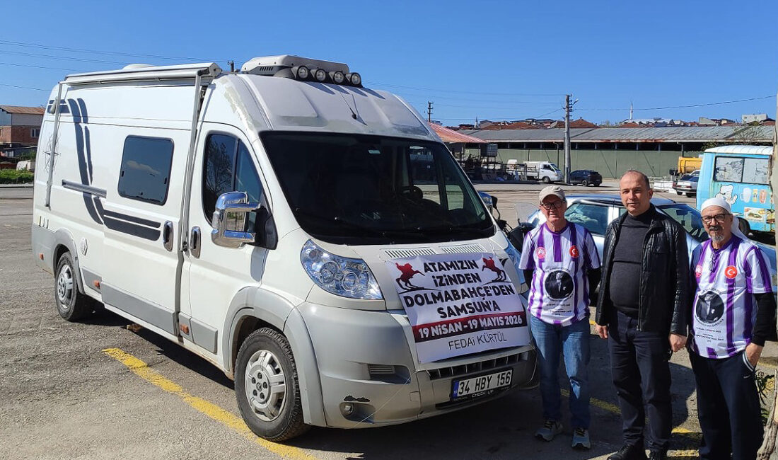 Kandıra’da mola veren diş hekimi Fedai Kürtül, İstanbul’dan Samsun’a uzanan