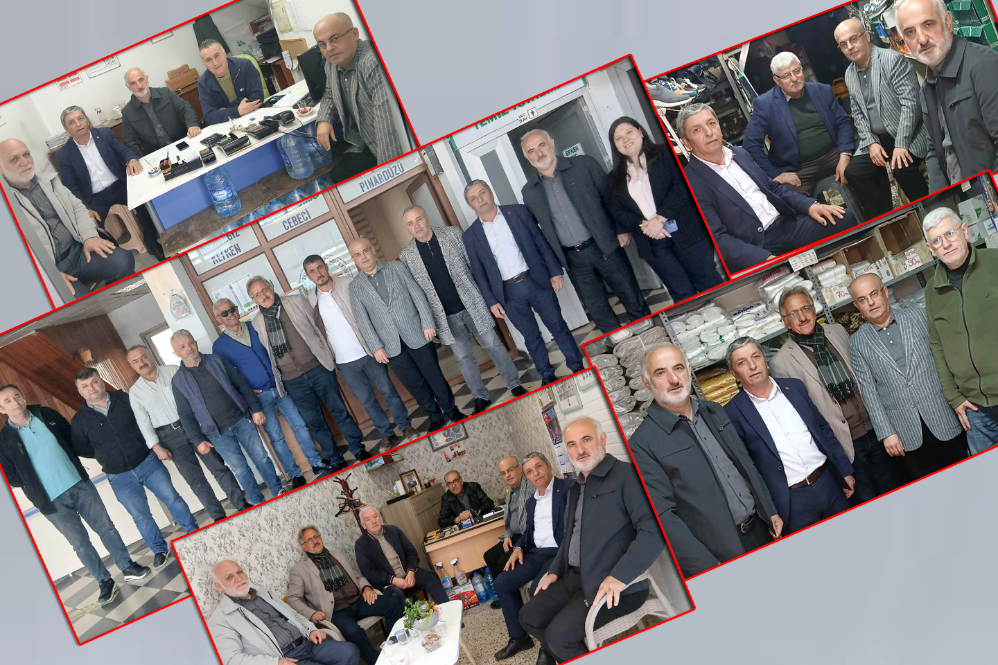 AK Parti Kandıra İlçe Teşkilatı, geçmiş dönem yöneticileriyle bir araya