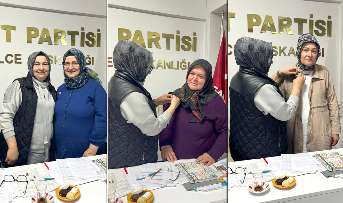 Saadet Partisi Kandıra Kadın Kolları, üye sayısını hızla artırıyor ve