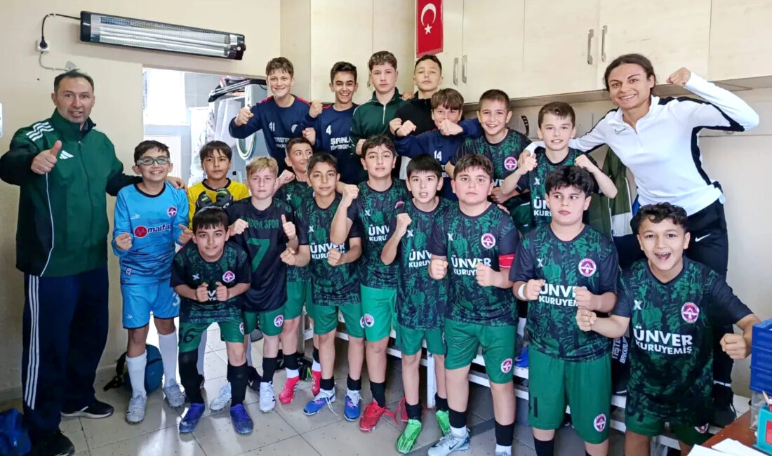U13 Futbol Ligi’nde oynanan maçlarda bol gollü sonuçlar dikkat çekti.