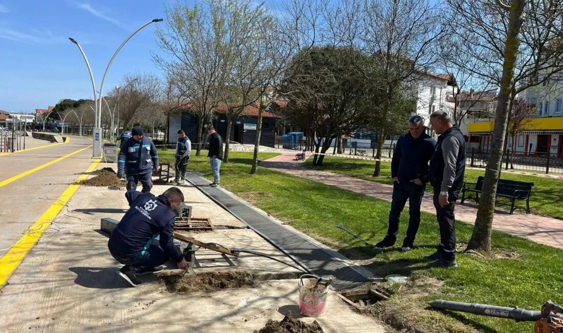 Kandıra sahillerinde yaz sezonu öncesi hazırlıklar hız kazandı. Büyükşehir ekipleri,