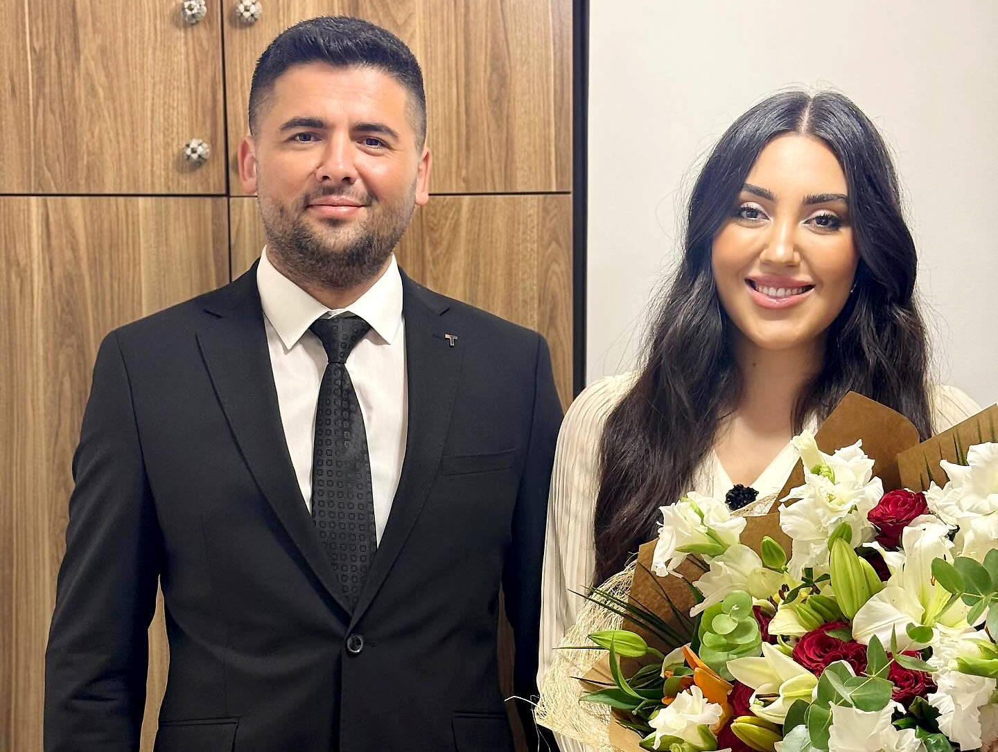 MHP Kandıra İlçe Başkanı Güngör Gödek ile Rahime Yıldız, 23