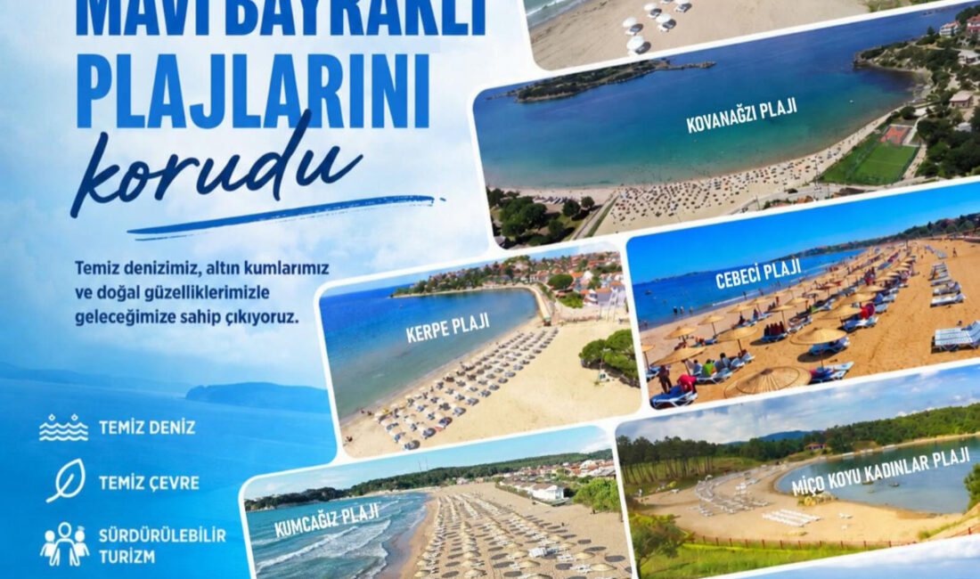 Kandıra sahilleri Kerpe, Kefken ve koylarıyla yaz sezonuna hazırlanırken, doğal