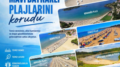 Kandıra sahilleri Kerpe, Kefken ve koylarıyla yaz sezonuna hazırlanırken, doğal