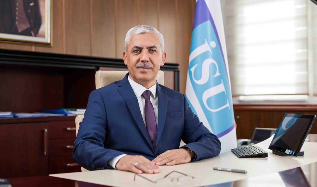 İSU Genel Müdürü Ali Sağlık, 2025 yılı faaliyet raporunu açıklayarak