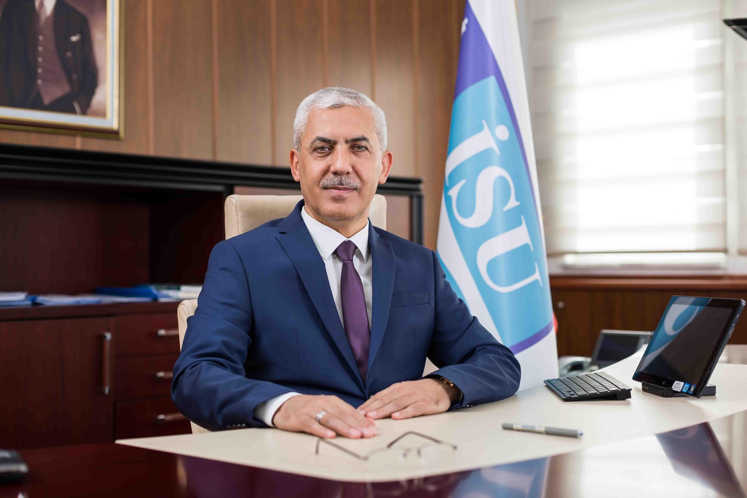 İSU Genel Müdürü Ali Sağlık, 2025 yılı faaliyet raporunu açıklayarak