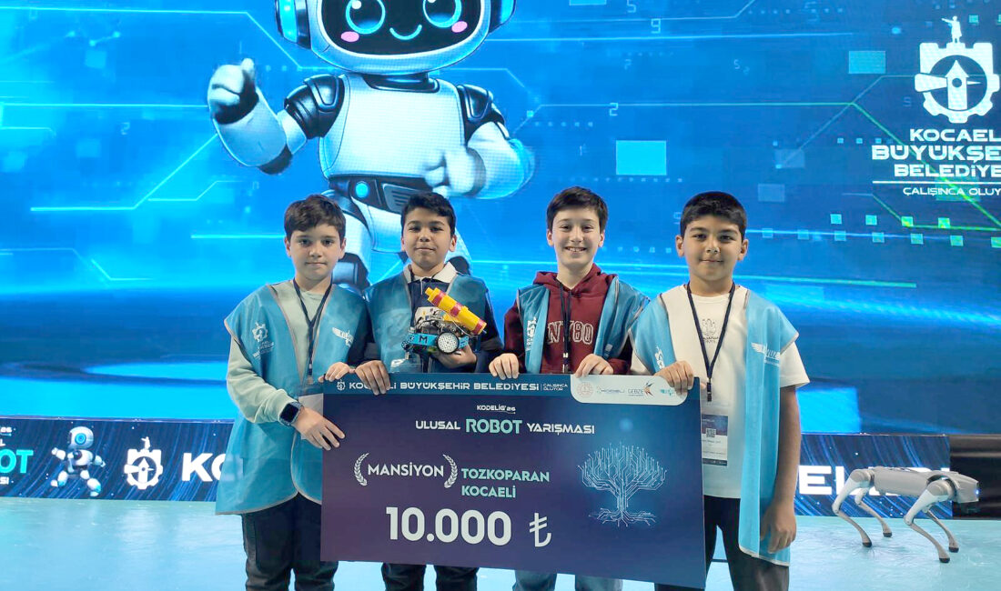 Kandıra Tasvire Hurşit Güneş Ortaokulu öğrencileri, KODELİG 2026’da Türkiye 4.’sü