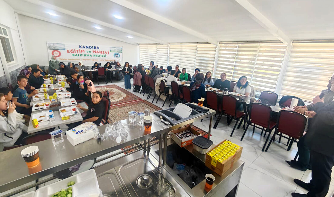 Kandıra Eğitim ve Manevi Kalkınma Projesi kapsamında özel eğitim öğrencileri
