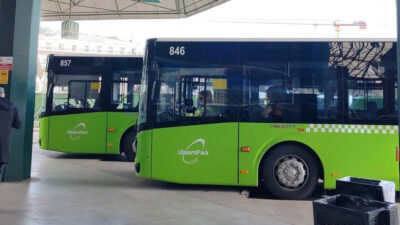 Kocaeli Otogarı’nda Kandıra hatlarına ait peronların 20’li numaralardan 42, 43