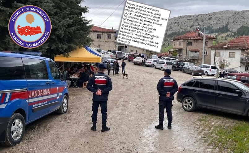 Kandıra Kaymakamlığı, bayram tatili boyunca köylerde asker eğlencesi, bayram eğlencesi