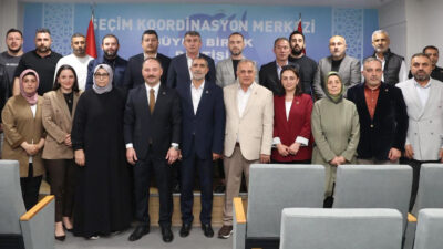 Büyük Birlik Partisi Kocaeli İl Başkanlığı’nda Metehan Küpçü başkanlığında yapılan
