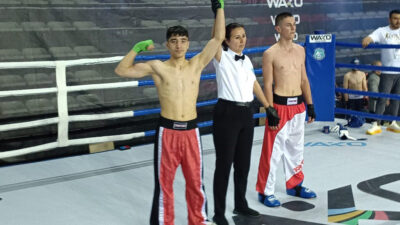Kandıralı genç sporcu Yusuf Elmas, Antalya’da düzenlenen Turkish Open WAKO