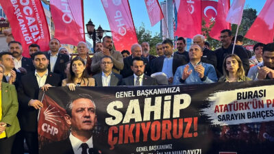 CHP Kocaeli İl Örgütü, Sabri Yalım Parkı’nda düzenlediği basın açıklamasında