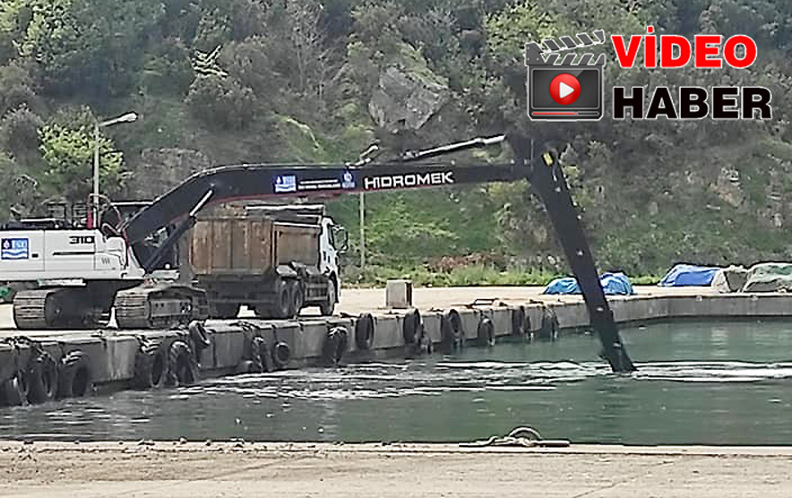 Bağırganlı Limanı’nda teknelerin giriş çıkışını zorlaştıran sığlık ve balçık sorunu,