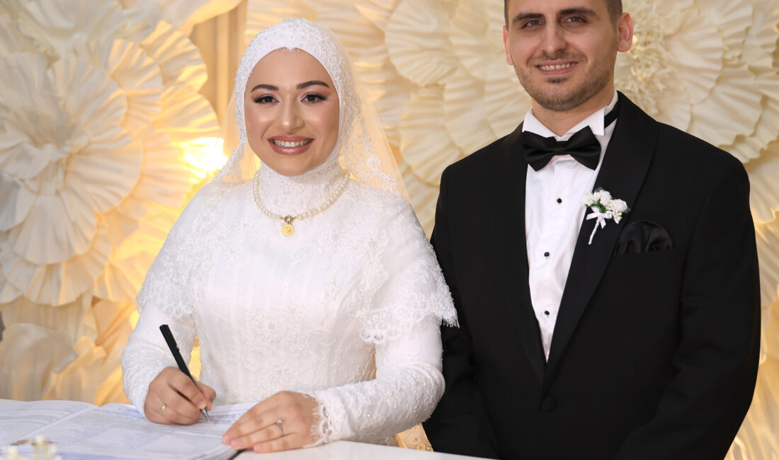 Kandıra’nın sevilen ailelerinden Yıldız ve Uslu ailelerinin evlatları Kübra Nur
