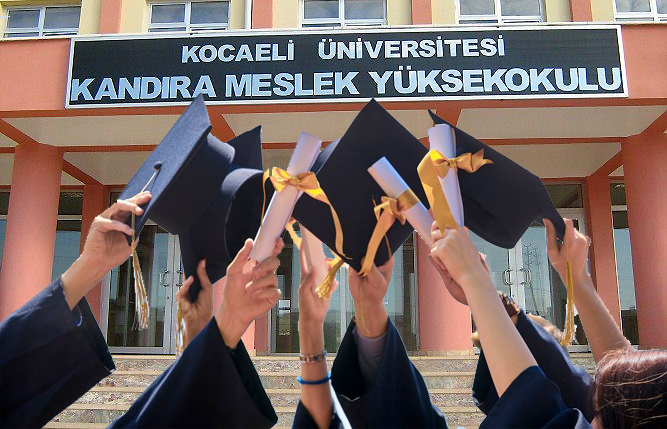 Kocaeli Üniversitesi 2025-2026 Akademik Yılı mezuniyet törenleri kapsamında Kandıra Meslek