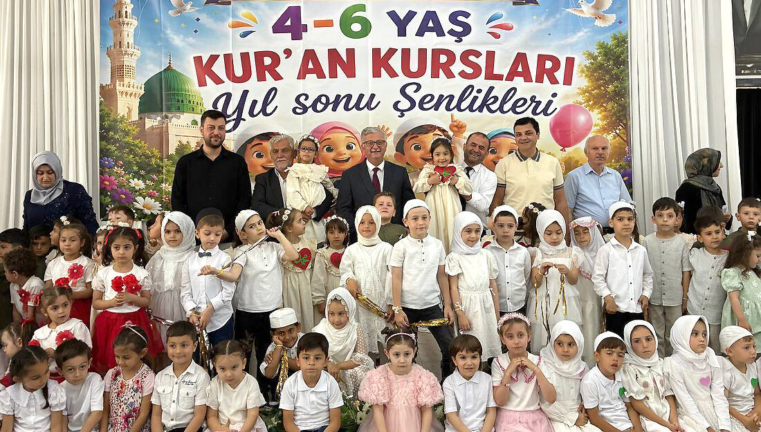 Kandıra İlçe Müftülüğü tarafından düzenlenen 4-6 yaş Kur’an kursları yıl