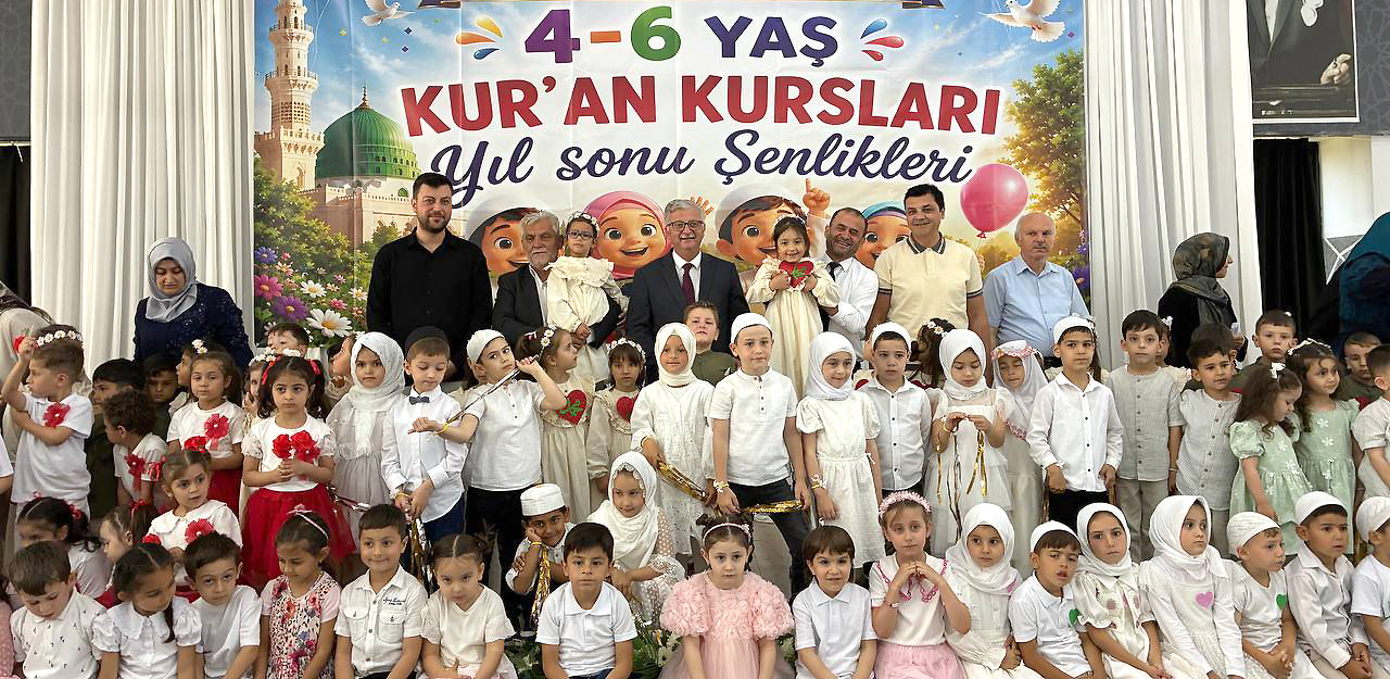 Kandıra İlçe Müftülüğü tarafından düzenlenen 4-6 yaş Kur’an kursları yıl