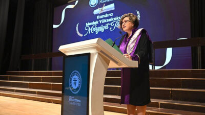 Kocaeli Üniversitesi Kandıra Meslek Yüksekokulu öğrencileri, 2025-2026 Akademik Yılı mezuniyet