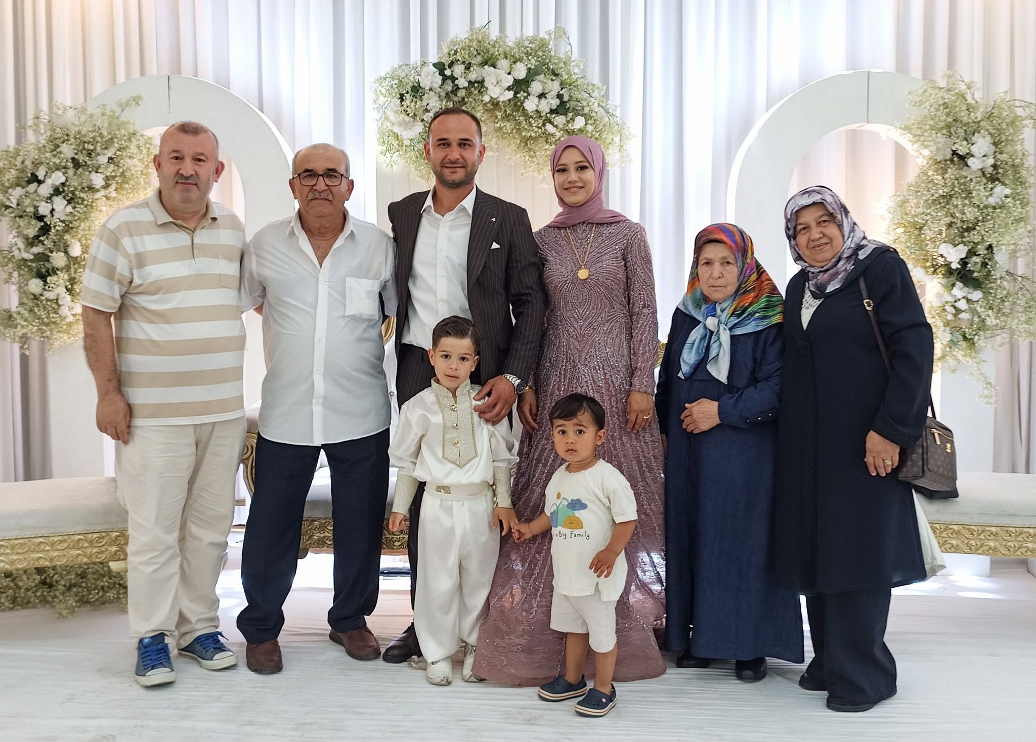 Kandıra Namazgâh Kültür Merkezi’nde düzenlenen Mehmet Yağız Açıkgöz’ün sünnet cemiyeti,