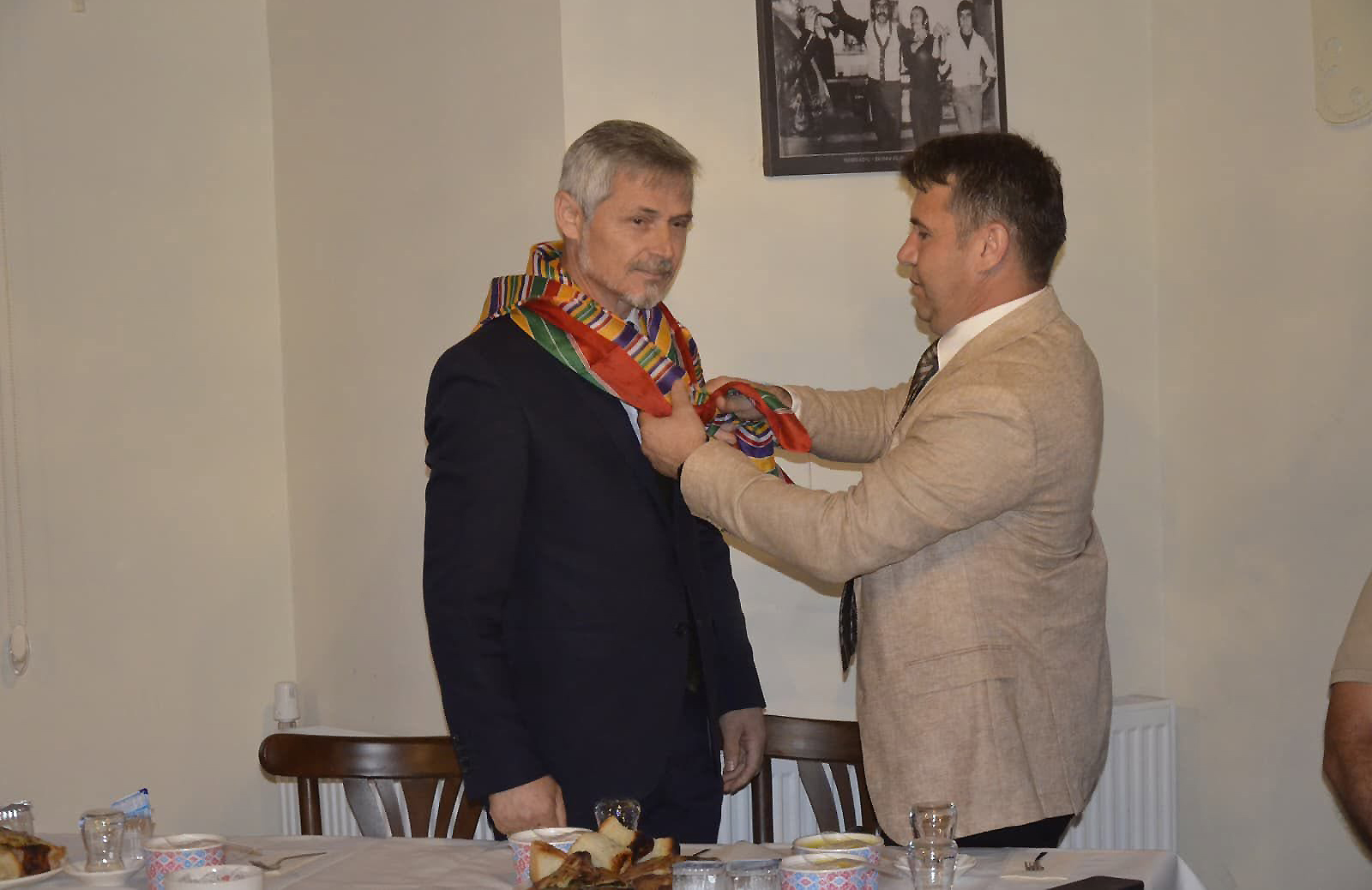 Kocaeli Manav Kültürü Dernekleri Federasyonu’nda başkanlık görevini Şükrü Başaran’dan Kandıralı