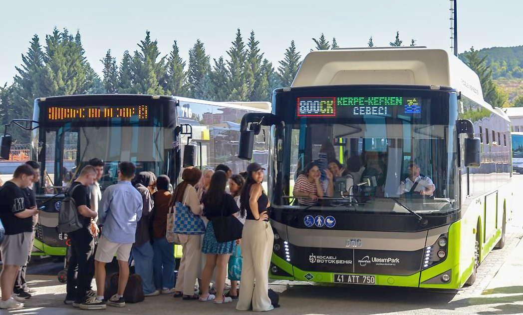 Kocaeli Büyükşehir Belediyesi’nin Kandıra sahillerine ulaşım sağlayan 800CK hattı, 20