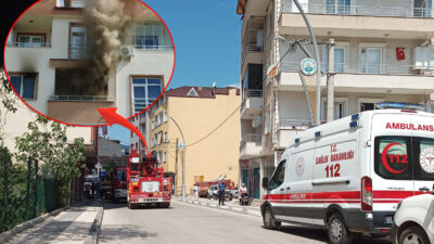 Kandıra Çarşı Mahallesi İsmail Şenoğlu Caddesi'nde bulunan bir apartman dairesinde