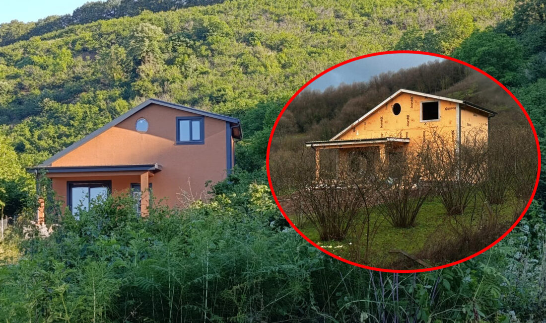 Kandıra Namazgâh Barajı havzasında yapıldığı öne sürülen kaçak yapı, uygulanan