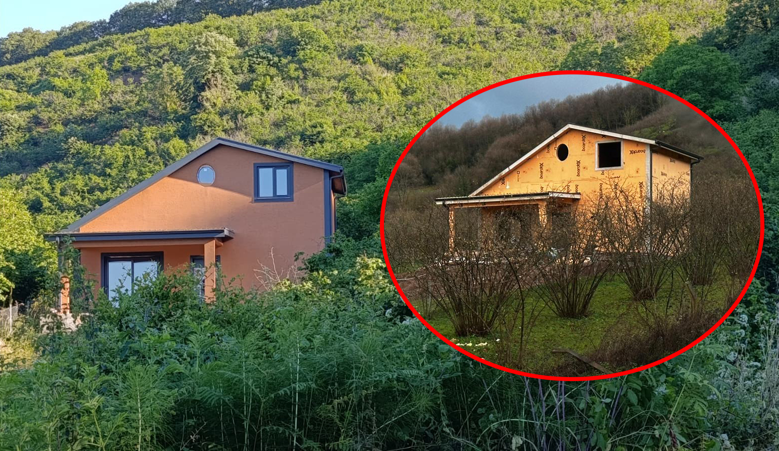 Kandıra Namazgâh Barajı havzasında yapıldığı öne sürülen kaçak yapı, uygulanan