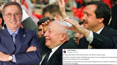 İYİ Parti Kocaeli Milletvekili Lütfü Türkkan, sosyal medya paylaşımında Cumhurbaşkanı