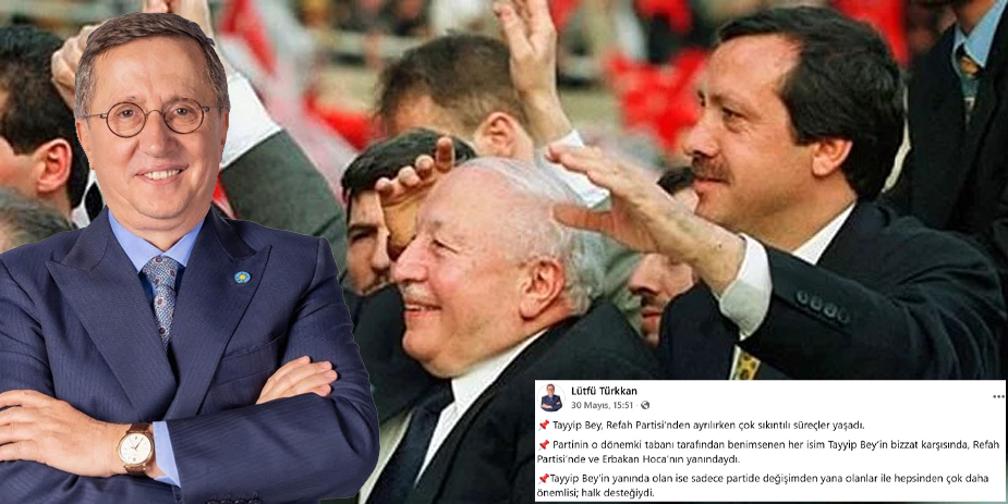 İYİ Parti Kocaeli Milletvekili Lütfü Türkkan, sosyal medya paylaşımında Cumhurbaşkanı