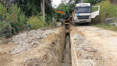 İSU Genel Müdürlüğü, Kandıra’nın 19 mahallesinde toplam 73 kilometreyi aşan