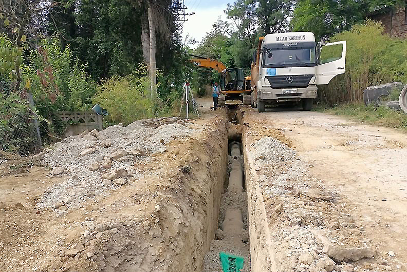 İSU Genel Müdürlüğü, Kandıra’nın 19 mahallesinde toplam 73 kilometreyi aşan