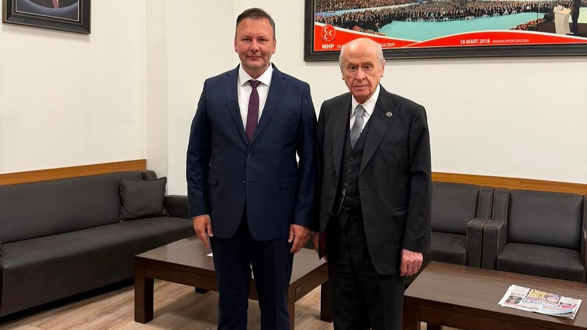MHP Kocaeli İl Başkanı Enes Emengen, MHP Genel Başkanı Devlet
