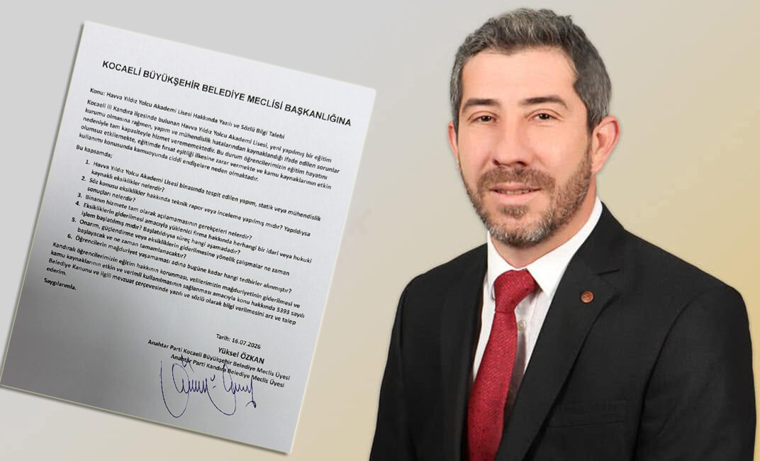 Anahtar Parti Meclis Üyesi Yüksel Özkan, Kandıra'daki Havva Yıldız Yolcu