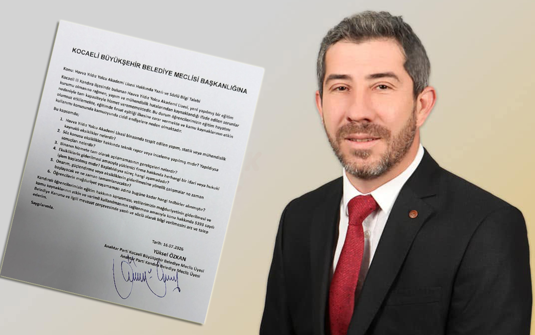 Anahtar Parti Meclis Üyesi Yüksel Özkan, Kandıra'daki Havva Yıldız Yolcu
