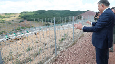 İçişleri Bakanı Mustafa Çiftçi, Kocaeli Büyükşehir Belediyesi Hayvan Barınağı'nda yaptığı