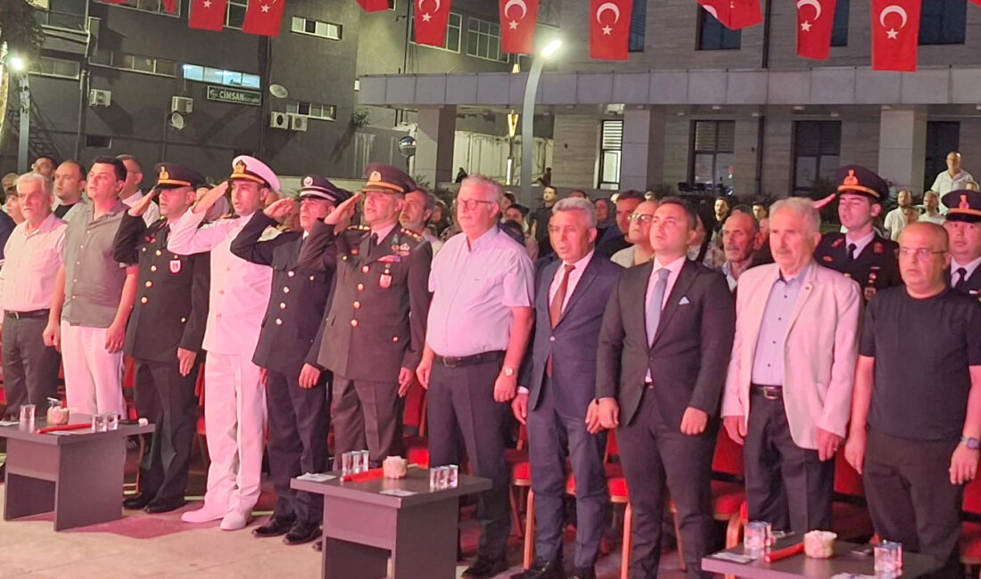 Kandıra'da 15 Temmuz Demokrasi ve Millî Birlik Günü etkinlikleri kapsamında