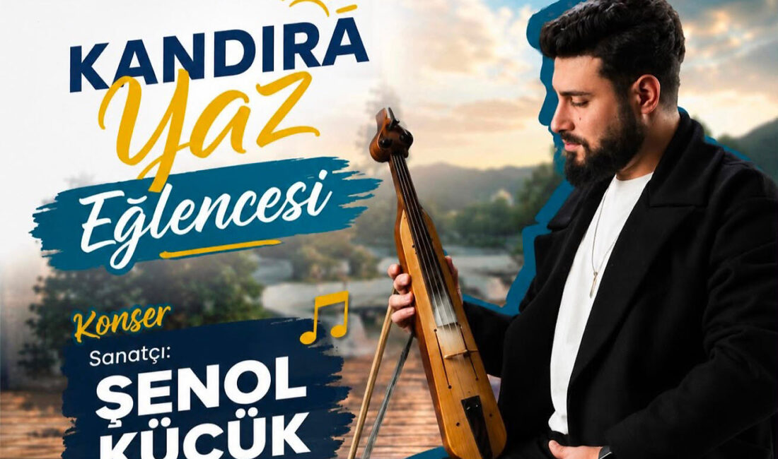 Kandıra’da yaz akşamına müzik ve eğlence damga vuracak. Sevilen sanatçı