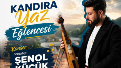 Kandıra’da yaz akşamına müzik ve eğlence damga vuracak. Sevilen sanatçı
